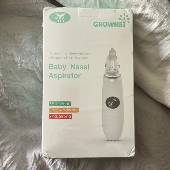 grownsy Other Grownsy Electric Nose Baby Nasal Aspirator Nwt Poshmark